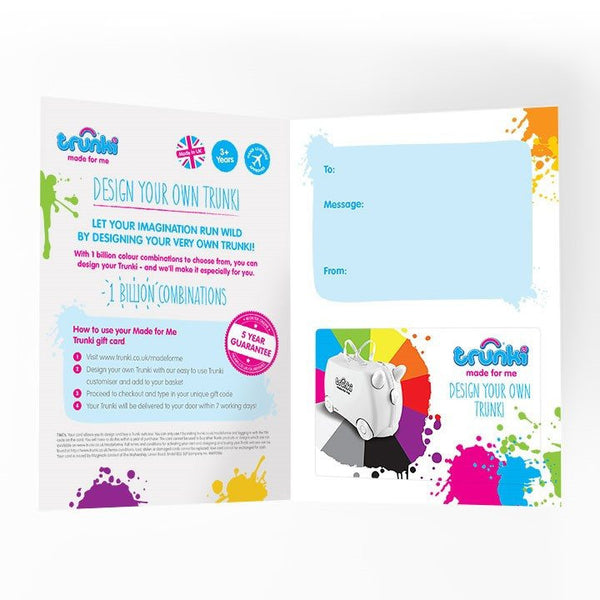 EXTRAS - Custom Trunki Gift Card