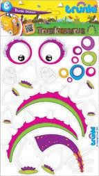 EXTRAS - Dino Girl Sticker Pack