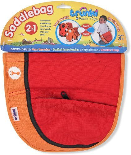 EXTRAS - Trunki SaddleBag Orange/Red