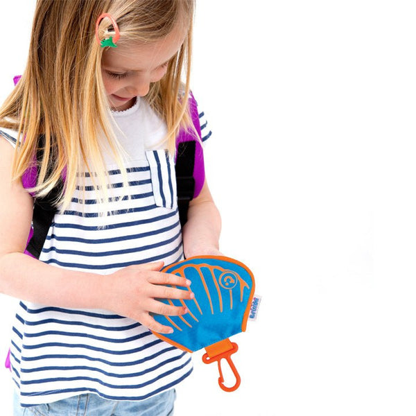 PADDLEPAK - Blue Padllepak Clam Purse