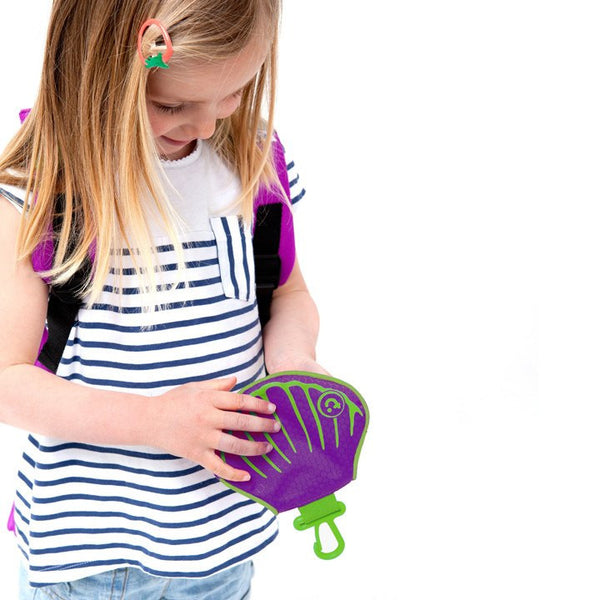 PADDLEPAK - Purple Padllepak Clam Purse